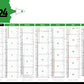 Calendrier bancaire publicitaire souple Start 3. Existe en formats : 42x59,4 cm, 42x29,7 cm, 29,7x21 cm. Repiquage 1 couleur ou quadrichromie.