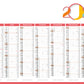 Réaprint. Calendrier bancaire publicitaire souple Harmonie 3. Existe en formats : 42x59,4 cm, 42x29,7 cm, 29,7x21 cm. Repiquage 1 couleur ou quadrichromie.